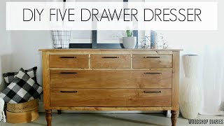 How to Build a DIY Dresser [upl. by Newkirk668]