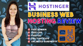 Hostinger Business Web Hosting Review  Hostinger Web Hosting Plan [upl. by Arob]