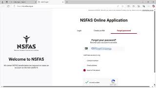 nsfas account recovery without phone number and email address [upl. by Ynnam]