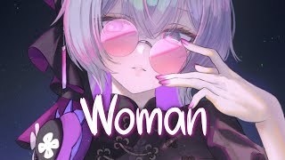 「Nightcore」 Woman  Doja Cat ♡ Lyrics [upl. by Nomelihp]