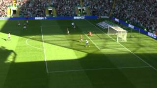 Georgios Samaras Goal Celtic 10 Hearts 07102012 [upl. by Robison]