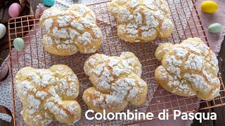 COLOMBINE DI PASQUA Ricetta Facile per fare la Colomba di Pasqua  Chiarapassion [upl. by Nylcaj55]