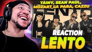 PLAYLISTED Tainy Sean Paul Mozart La Para amp Cazzu Lento LIVE REACTION [upl. by Airtina280]