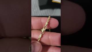 my 3mm 26 inch 14k gold rope chain [upl. by Platus]