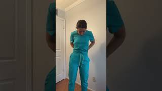 Fabletics Try on Haul  scrubs for healthcare workers [upl. by Lundquist651]