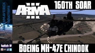 160th SOAR Chinook  ARMA 3 [upl. by Maite]