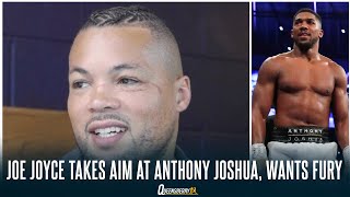 quotJOSHUA GOT KNOCKED OUT AND THEN GOT BATTERED BY A CRUISERWEIGHTquot  Joe Joyce on AJ and Tyson Fury [upl. by Atteuqehs]