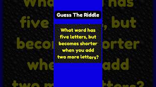 💡📚 Tricky Riddles Quiz Challenge Your Brain [upl. by Leziar]