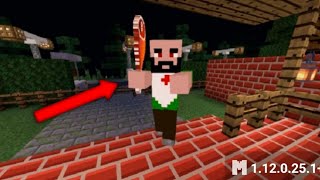 Minecraft Mr meat 🍖🍖🍖 he doesnt leave 😭😭 i need to escape [upl. by Annawahs665]