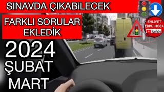 YENÄ° SORULAR EKLEDÄ°K 2024 ÅUBAT MART EHLÄ°YET SINAV SORULARIEHLÄ°YET SINAV SORULARI 2024 [upl. by Dunseath84]