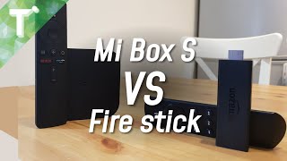 Mi Box S vs Amazon Fire Stick  SHOWDOWN [upl. by Llertnad]