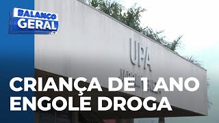 Criança de 1 ano é internada após engolir papelote de cocaína [upl. by Brittni321]