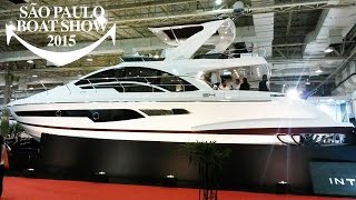 Intermarine 54 no São Paulo Boat Show 2015  Revista Náutica [upl. by Siffre]