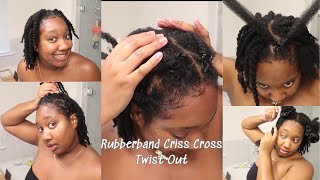 RUBBERBAND CRISS CROSS TWIST OUT FAILED [upl. by Narahs]