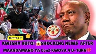 KWISHA😱THE UNEXPECTED KÛHANÎKA MAANDAMANO MA GenZ AFTER RUTO KWANÎKWO [upl. by Attecnoc618]