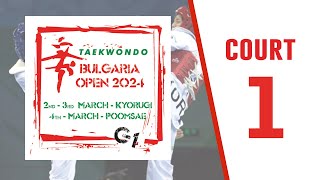 Bulgaria Open G1E2  Sofia 2024  Court 1 [upl. by Laris]