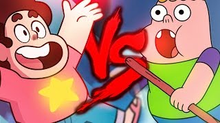 Steven Universo VS Clarêncio o Otimista  Duelo de Titãs [upl. by Laspisa]