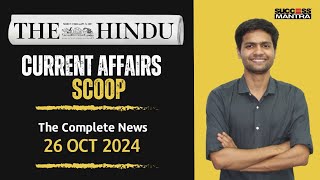 The Hindu Newspaper Analysis l 04 November 2024  Success Mantra  Current Affairs [upl. by Odlaner]