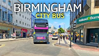 Birmingham City Bus From Longbridge to City Centre Birmingham England 🏴󠁧󠁢󠁥󠁮󠁧󠁿 Bus Route 47 [upl. by Yrohcaz]