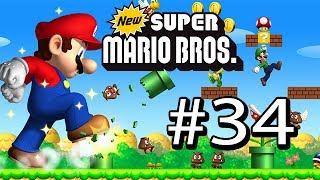 Guía New Super Mario Bros DS  34  Mundo  4  Casa Fantasma y 5 [upl. by Alvera]