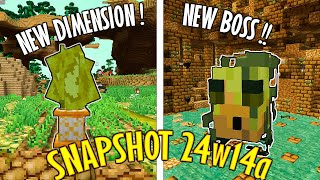 The Poisonous Potato Update   Minecraft 121 snapshot NEW DIMENSION [upl. by Saile127]