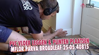 PVC VLOER leggen amp plinten plaatsen in Utrecht  Hello Floor  PVC VLOEREN Amsterdam  Purmerend [upl. by Atilahs744]