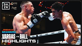 HIGHLIGHTS  Rey Vargas vs Nick Ball Knockout Chaos [upl. by Publias697]