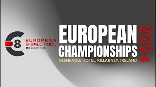 EUROPEAN POOL CHAMPIONSHIPS 2024  OVER 50 SINGLES  SEMI FINAL  TIM WINTERS vs RAYMOND CARUANA [upl. by Aikem]