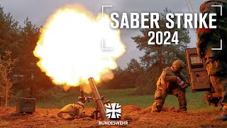 Verlegung im Eiltempo Saber Strike 2024  Bundeswehr [upl. by Rebme]