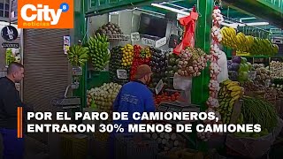 Preocupación por el desabastecimiento y aumento del precio de alimentos en Bogotá  CityTv [upl. by Kirrad524]