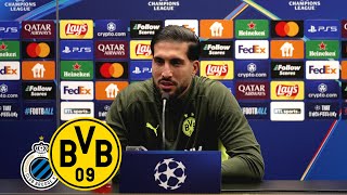 „Borussia Dortmund ist eine Marke in Europa“  PK mit Can amp Sahin  Club Brügge  BVB [upl. by Hernardo506]