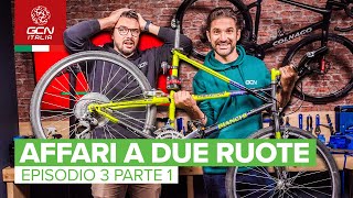 Compro restauro e vendo bici Bianchi degli anni 90  Episodio 3 parte 1 [upl. by Yadnus]