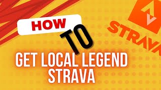 How to get local legend in Strava Simple 2024 [upl. by Malin519]