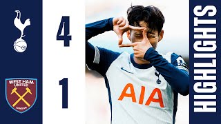 Son returns as Spurs HAMMER Irons  Tottenham Hotspur 41 West Ham  PREMIER LEAGUE HIGHLIGHTS [upl. by Hploda]