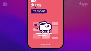 Duupr Transport  Onboarding Screen [upl. by Adnyl]