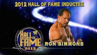 Raw Ron Simmons announced as a member of the WWE Hall of [upl. by Dusen323]