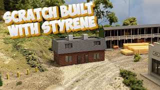 Scratch building from sheet styrene [upl. by Nyrok183]