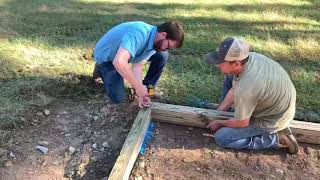 Building a Gravel Pad for Your Shed [upl. by Eboj]