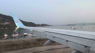 Skiathos Evening Plane Take Off  June 2024  Amazing Views [upl. by Norod508]