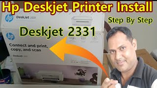 Hp Deskjet 2331 Printer Installation  How To Install Hp Desktop 2331 Printer  Hp Deskjet Printer [upl. by Adnwahsar]