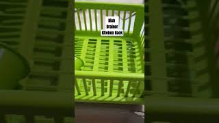 Dish Drainer Kichen Rack Rs189 😱 youtubeshorts flipkart viralvideo shorts [upl. by Galliett15]