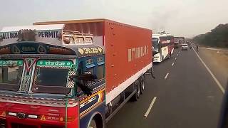 Surat Ahmedabad three lane Gujarat Highway NH48 [upl. by Ibba184]