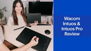 Wacom Intuos vs Intuos Pro Creative Pen Tablets Comparison amp Review [upl. by Seyah729]