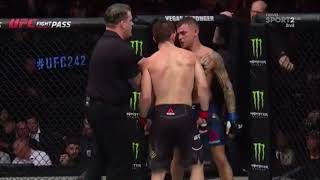 UFC 242 Khabib Nurmagomedov vs Dustin Poirier [upl. by Letsou366]