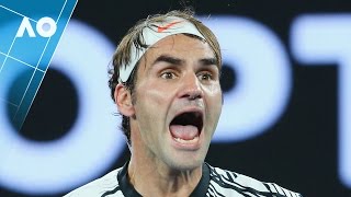 Federer v Nishikori The best of the best  Australian Open 2017 [upl. by Morley608]