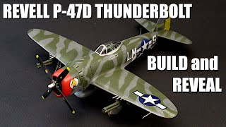 172 Revell P47D Thunderbolt bubbletop  build and reveal [upl. by Debra]