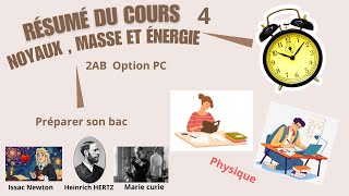 Noyaux  masse et énergie [upl. by Duwalt]