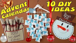 10 DIY Advent Calendar Idea  HOW TO [upl. by Weikert]