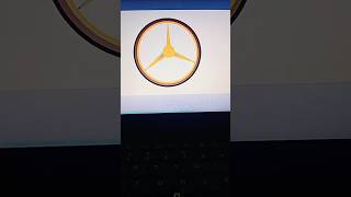 Mercedes🚘logol💝aptop💝 make😲YoutubeSorts [upl. by Dworman]