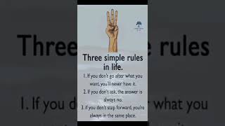 Simple rule in life C [upl. by Clarise]